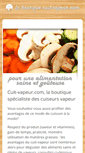 Mobile Screenshot of cuit-vapeur.com